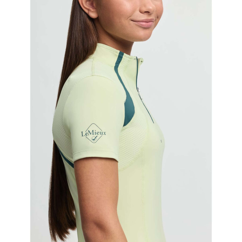 LeMieux Strato Base Young Rider Mia Mesh Macaron