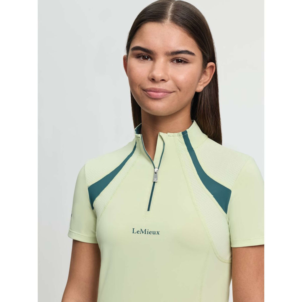 LeMieux Strato Base Young Rider Mia Mesh Macaron