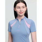 LeMieux Strato Base Young Rider Mia Mesh Powder Blue