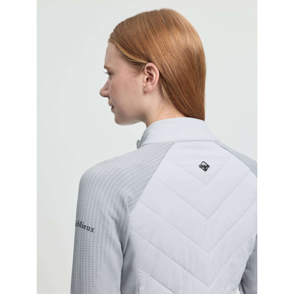 LeMieux Sudadera con capucha y cremallera Maddie Gris