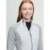 LeMieux Sudadera con capucha y cremallera Maddie Gris