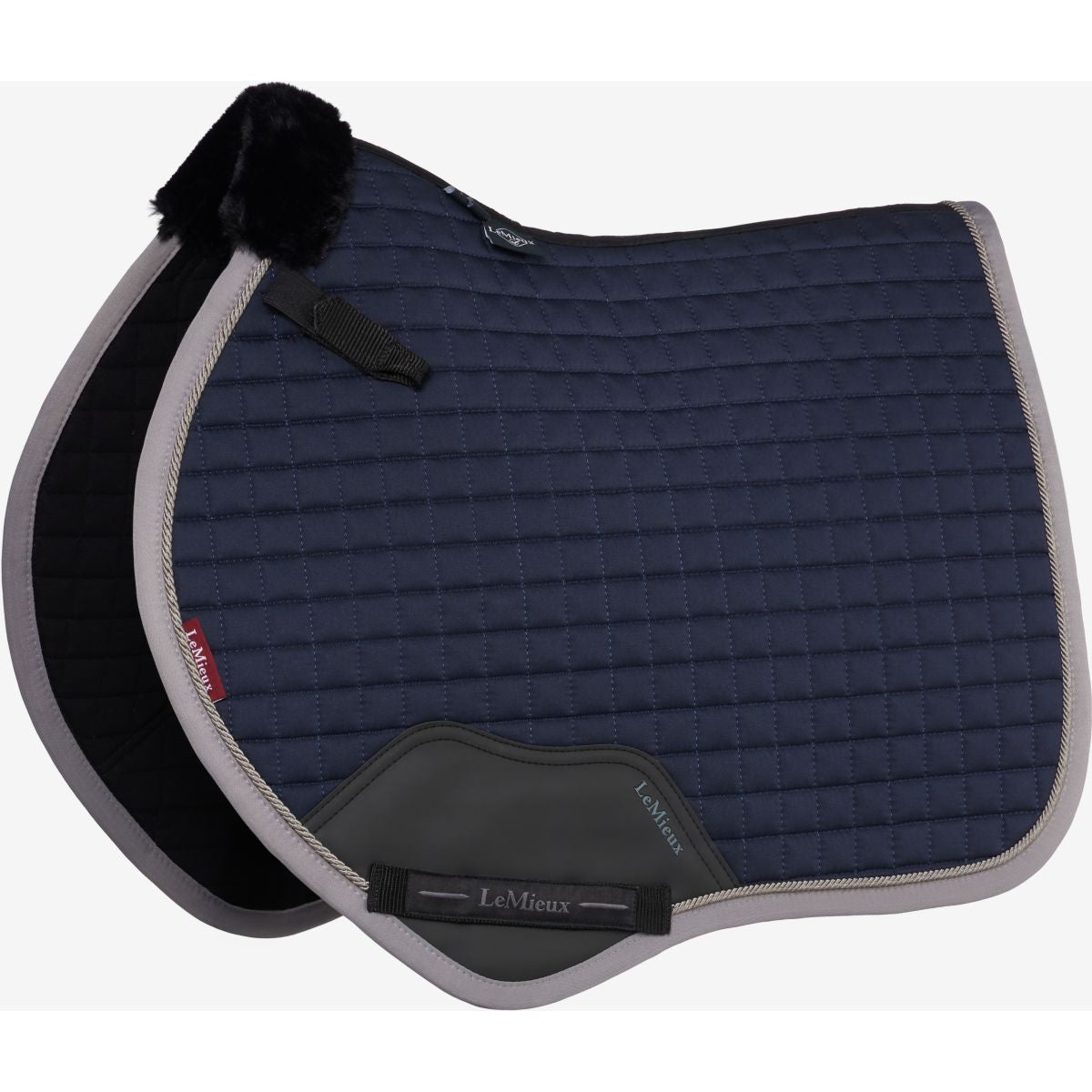 LeMieux Mantilla Junior Pro saltando Navy