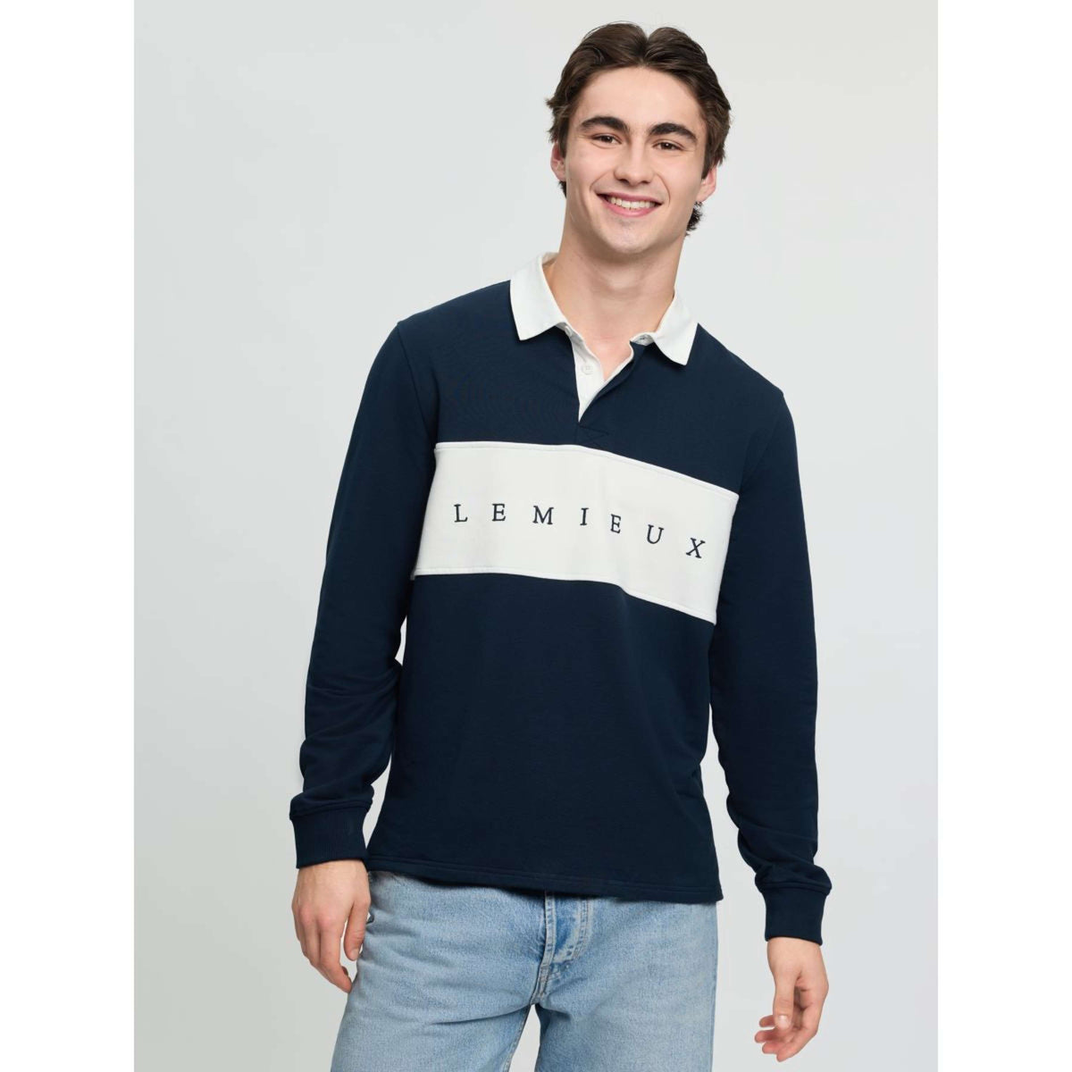 LeMieux Rugbyshirt Hombres Navy