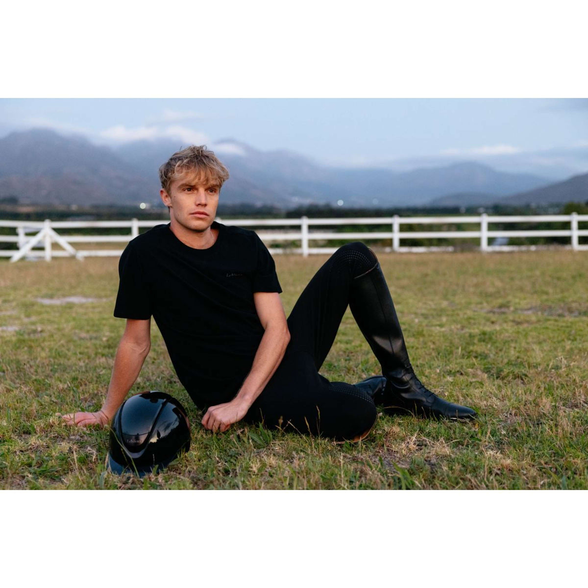 LeMieux T-Shirt SS26 Hombres Negro