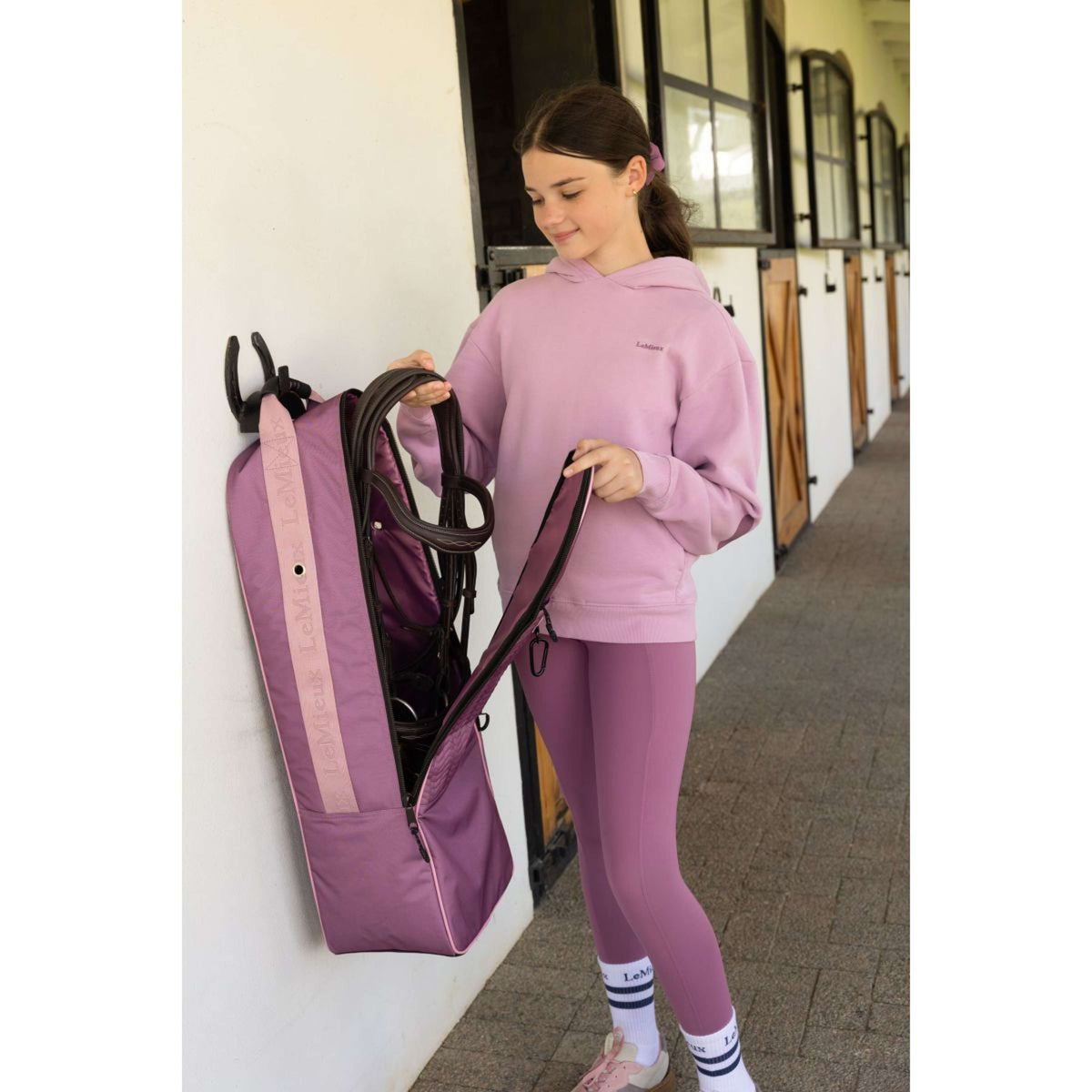 LeMieux Bolsa para brida Anatomical Mallow