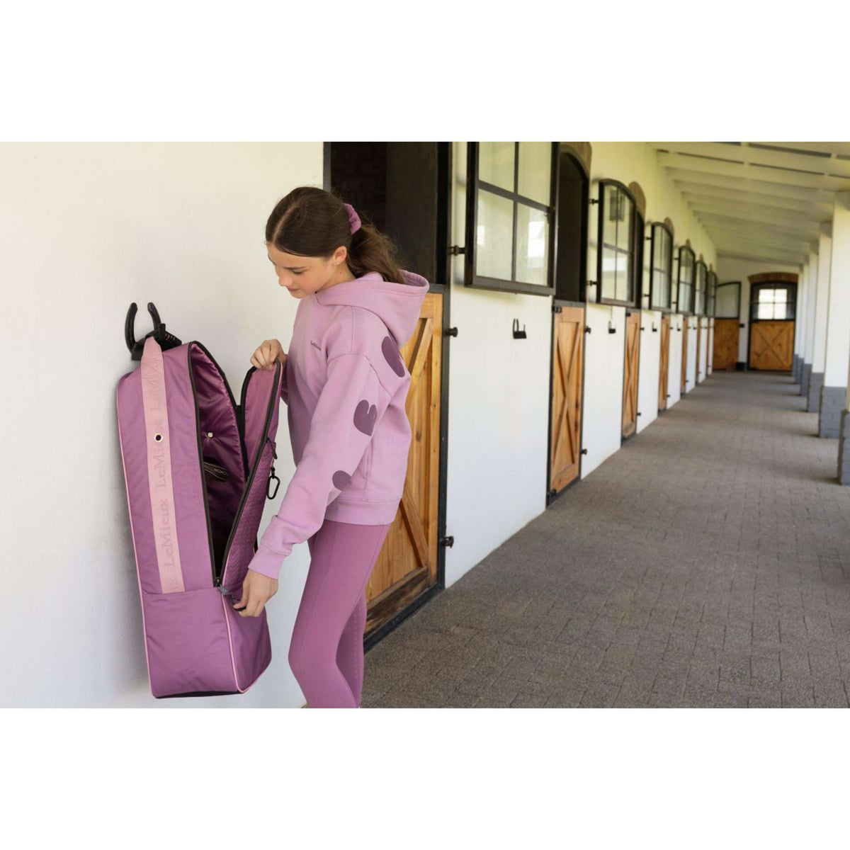 LeMieux Bolsa para brida Anatomical Mallow