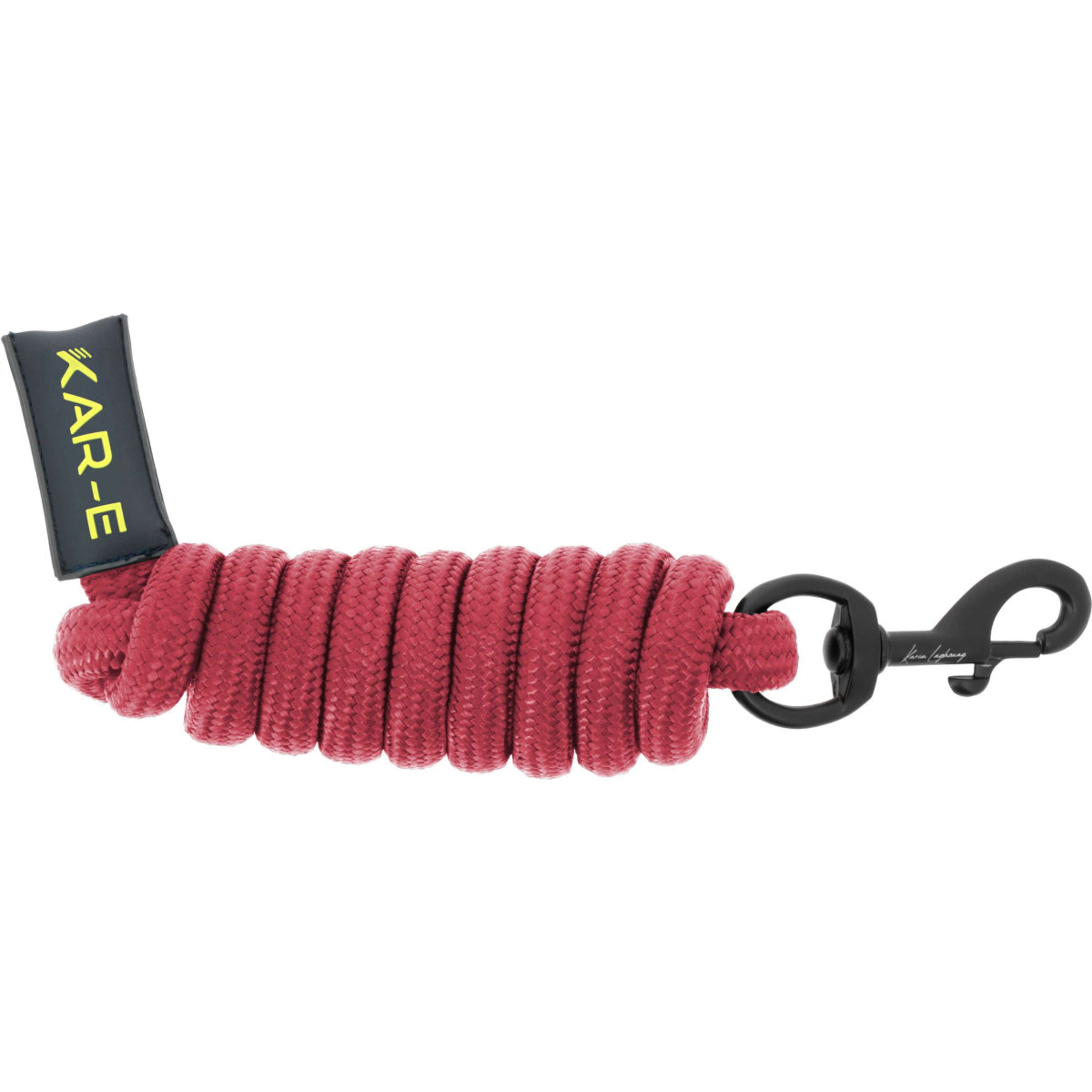 K by EQUITHÈME Cuerda para Cabestro Triton con Mosquetón Rosa