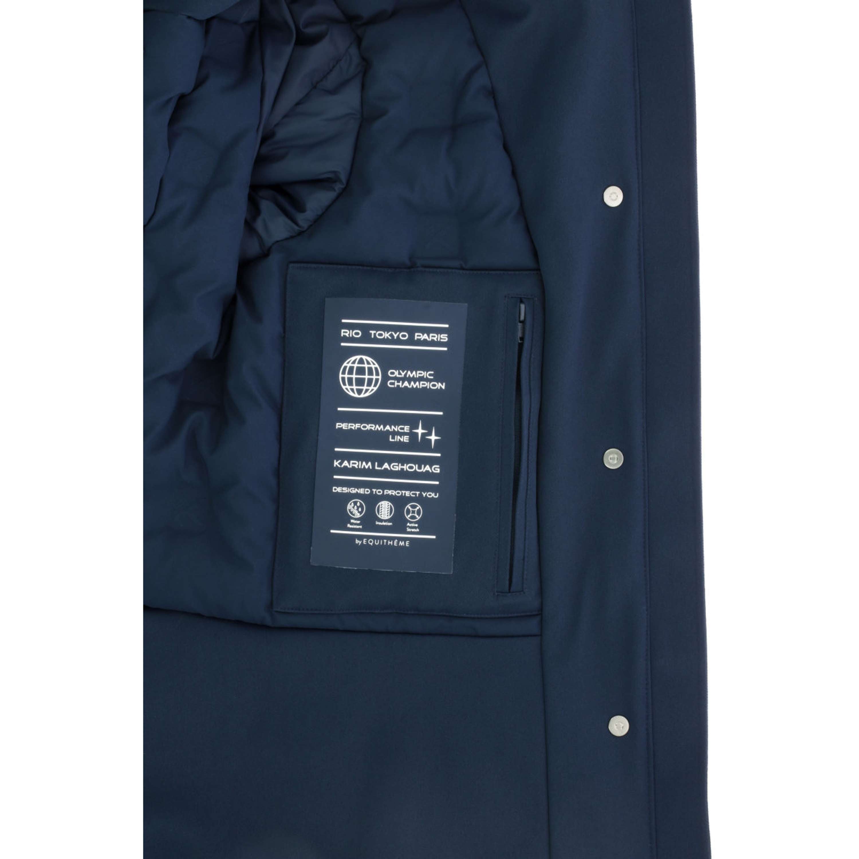 K by EQUITHÈME Chaqueta Power Navy