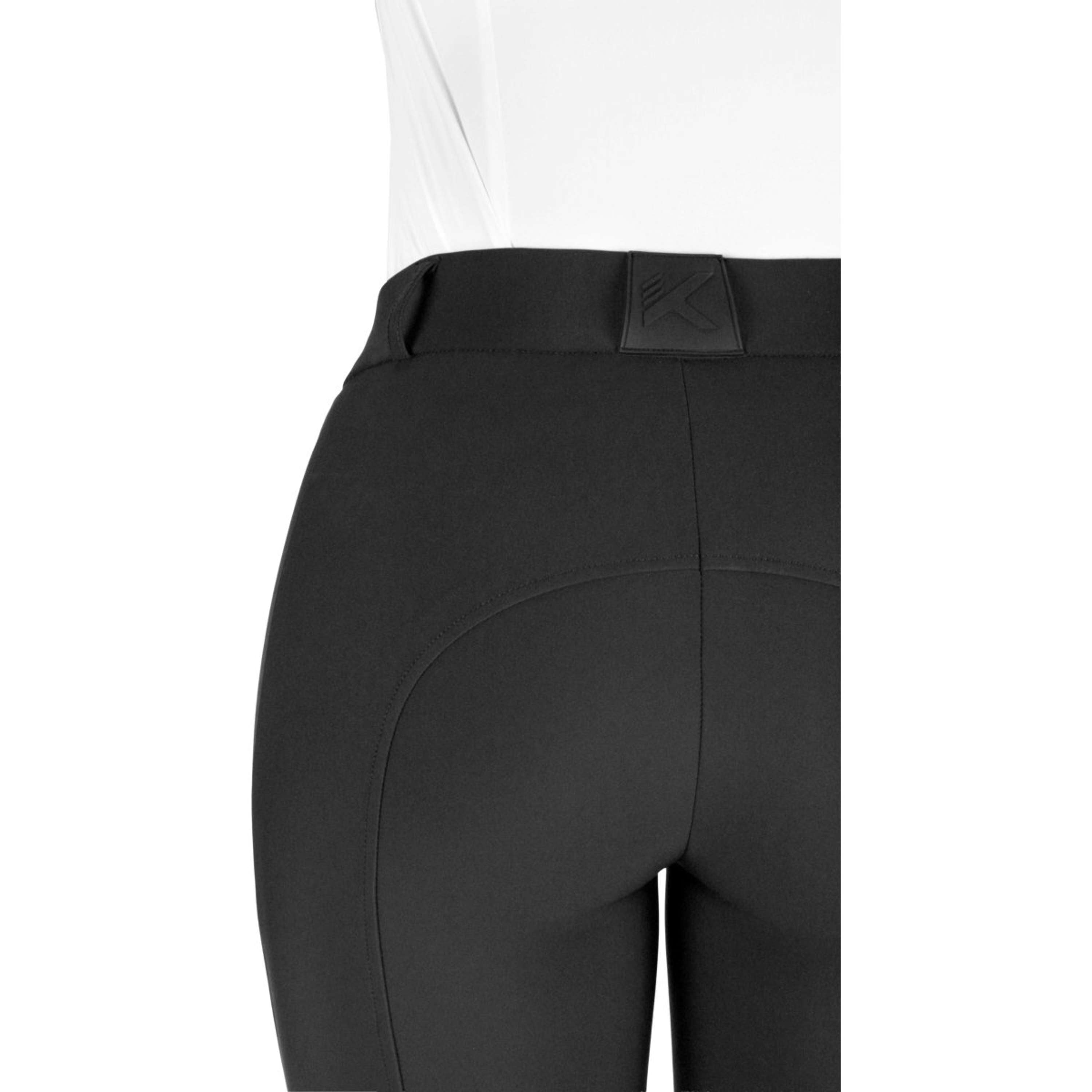 K by EQUITHÈME Pantalón de Equitación Explore Full Grip Negro