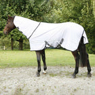 RugBe by Covalliero Manta Antimoscas SuperFly con cuello Blanco