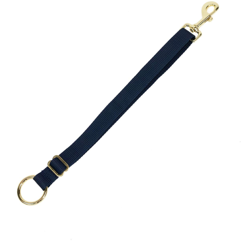 Kentucky Horsewear Soporte de nailon Gancho y anilla 1.º Navy