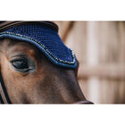 Kentucky Horsewear Bonete para Orejas Wellington Purpurina Navy