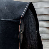 Kentucky Horsewear Manta para el sudor Show Fleece Heavy Negro