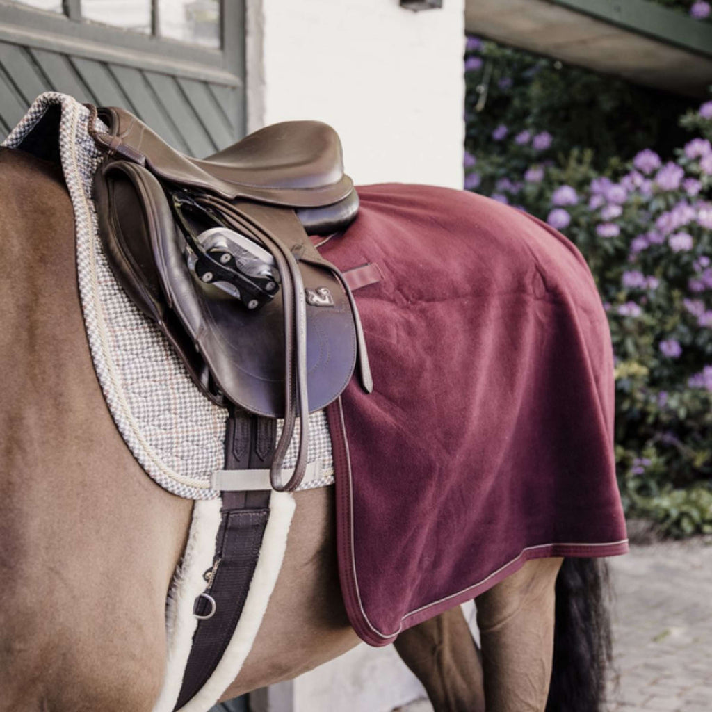 Kentucky Horsewear Manta de ejercicio Bordeaux