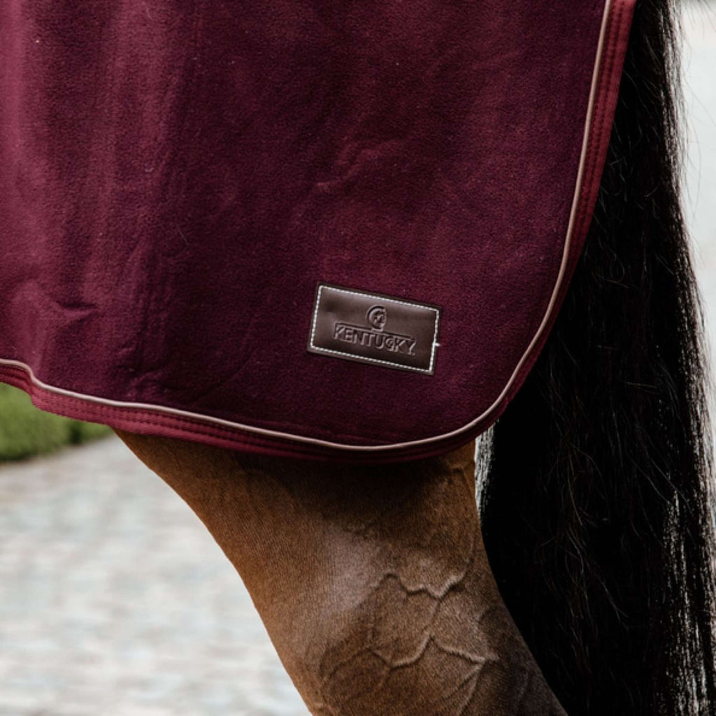 Kentucky Horsewear Manta de ejercicio Bordeaux