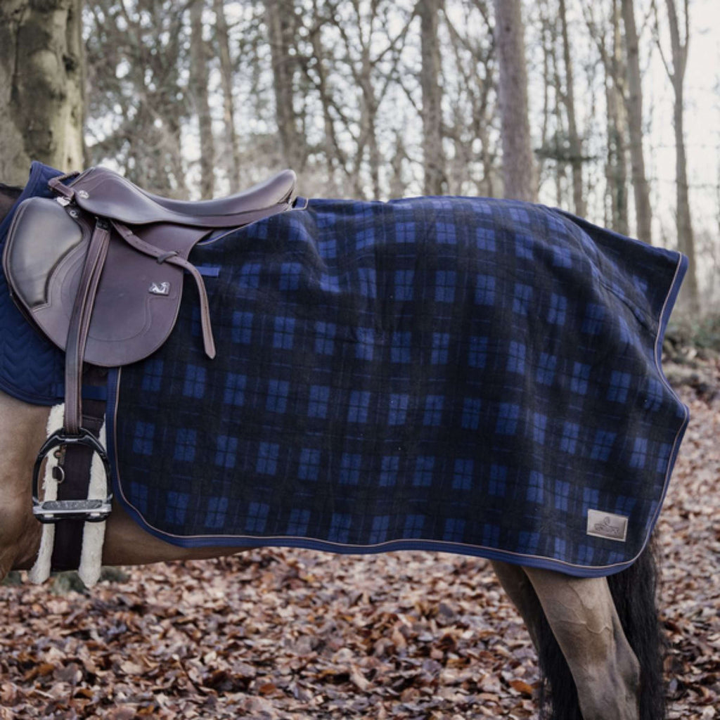 Kentucky Horsewear Manta de ejercicio Azul oscuro