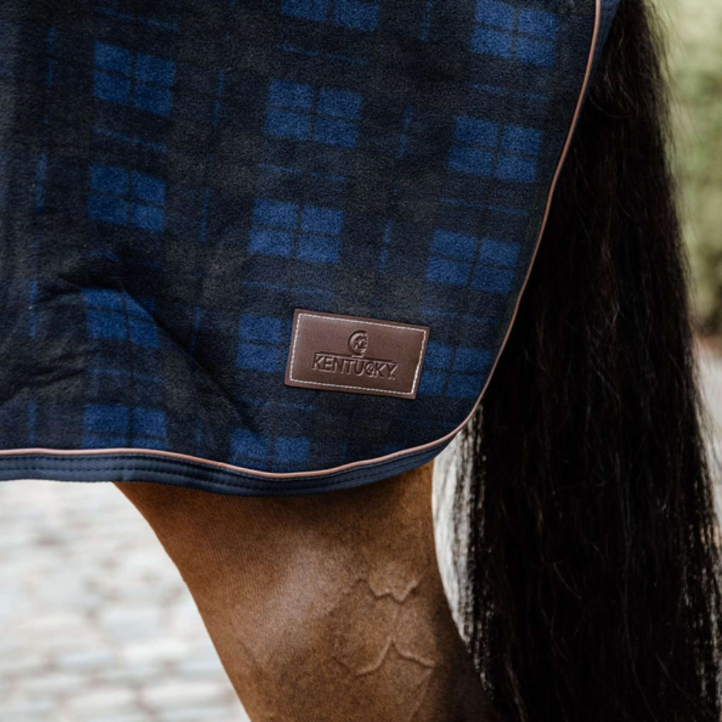 Kentucky Horsewear Manta de ejercicio Azul oscuro