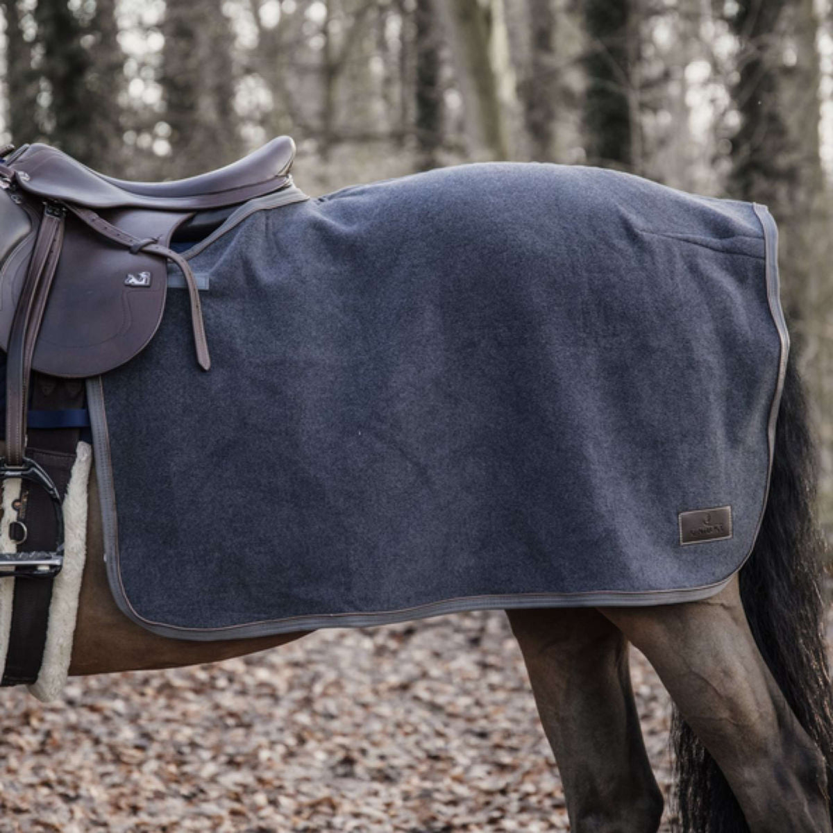 Kentucky Horsewear Manta de ejercicio Gris oscuro