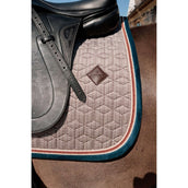 Kentucky Horsewear Mantilla Pied-de-Poule Doma clásica Bordeaux/Navy