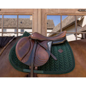 Kentucky Mantilla Velvet Mini Pearls saltando Pine Green