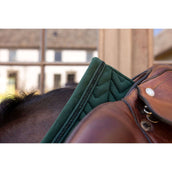 Kentucky Mantilla Velvet Mini Pearls saltando Pine Green