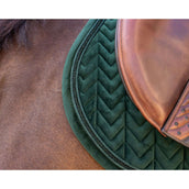 Kentucky Mantilla Velvet Mini Pearls saltando Pine Green