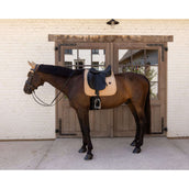 Kentucky Mantilla Velvet Mini Pearls Doma clásica Beige