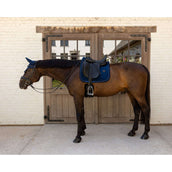 Kentucky Mantilla Velvet Mini Pearls Doma clásica Navy