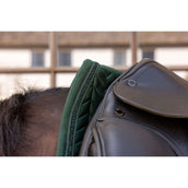 Kentucky Mantilla Velvet Mini Pearls Doma clásica Pine Green