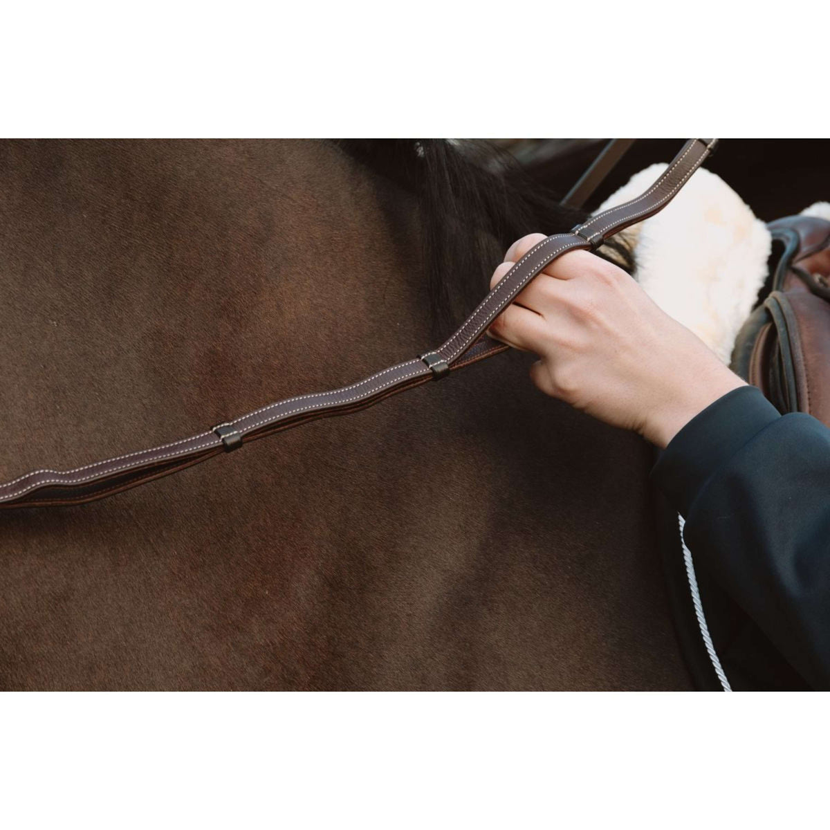 Dyon Riendas Leather Working Collection 1/2 con Asas Marron