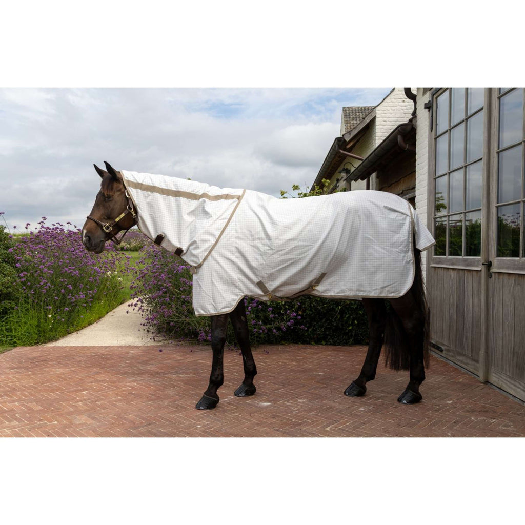 Kentucky Manta de Verano Sweet Itch Comfort Blanco/Beige