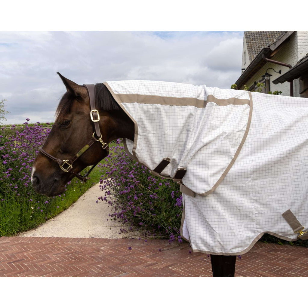 Kentucky Manta de Verano Sweet Itch Comfort Blanco/Beige