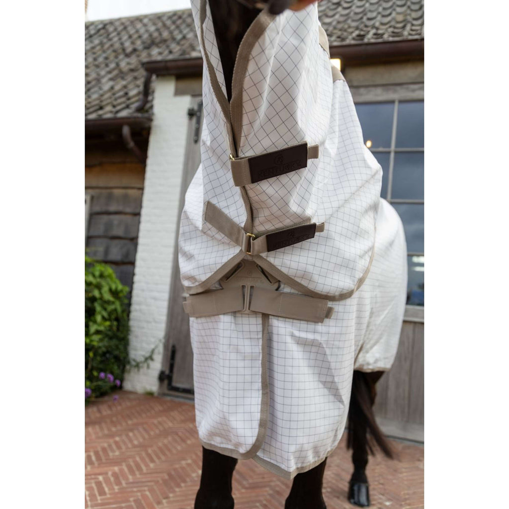 Kentucky Manta de Verano Sweet Itch Comfort Blanco/Beige
