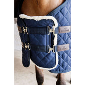 Kentucky Horsewear Extensor de pecho Wol 2 cierres de acoplamiento Navy
