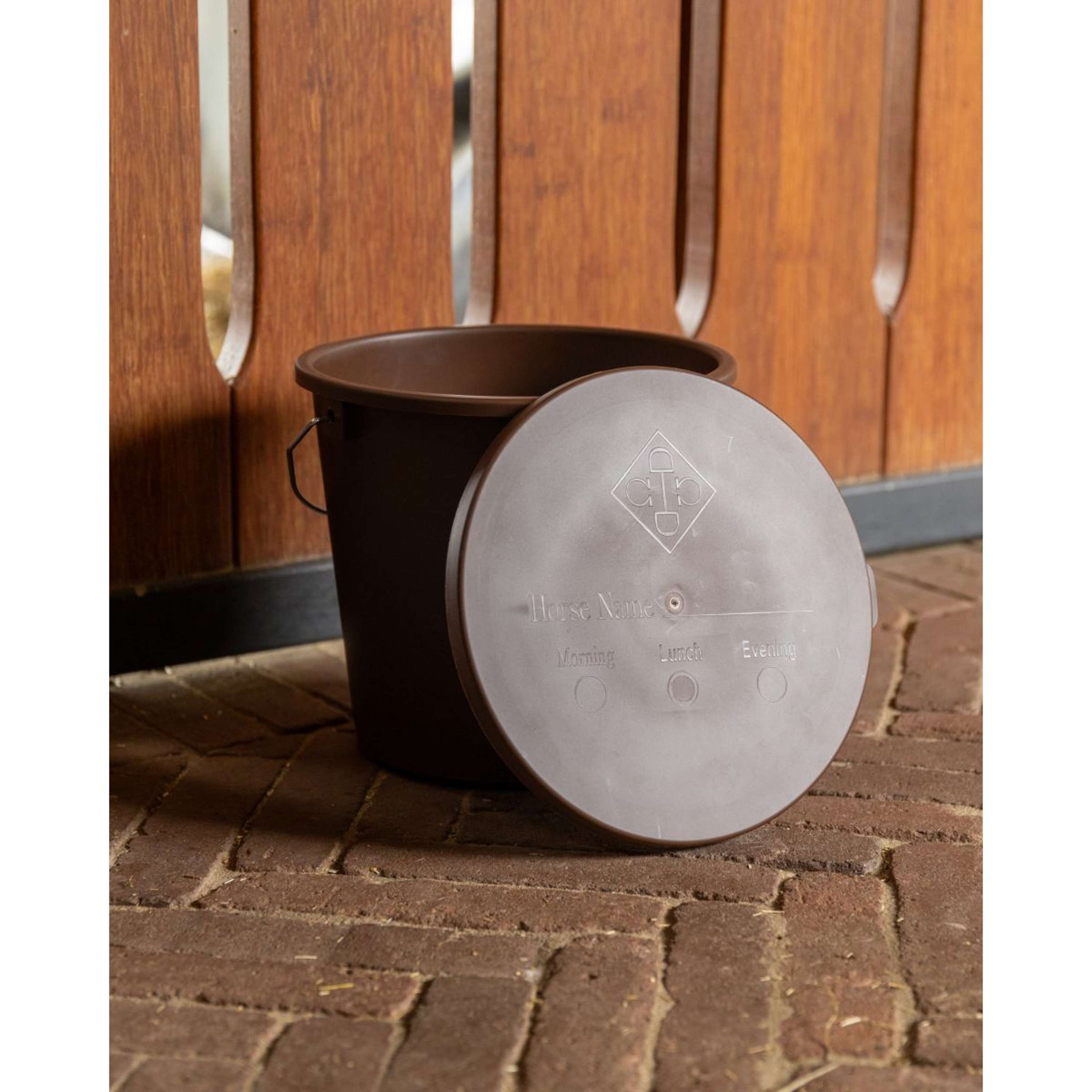 Kentucky Cubo con Tapa Marron Kentucky Cubo con Tapa Marron