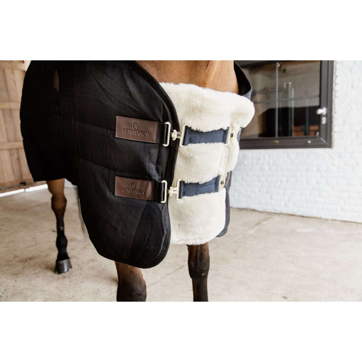 Kentucky Horsewear Extensor de pecho Wol Natural