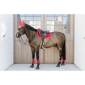 Kentucky Horsewear Botas para tendones Bamboo Elastic Rojo