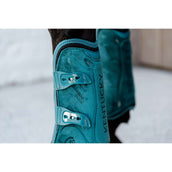 Kentucky Horsewear Botas para tendones Bamboo Elastic Esmeralda