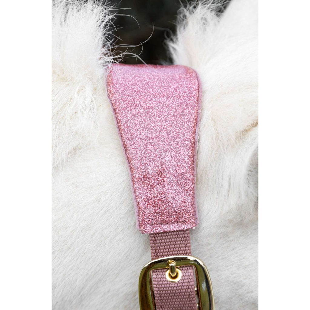 Kentucky Horsewear Cabestro Velvet Glitter Unicorn Rosa Viejo