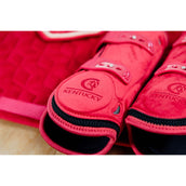Kentucky Horsewear Botas para tendones Bamboo Elastic Rojo