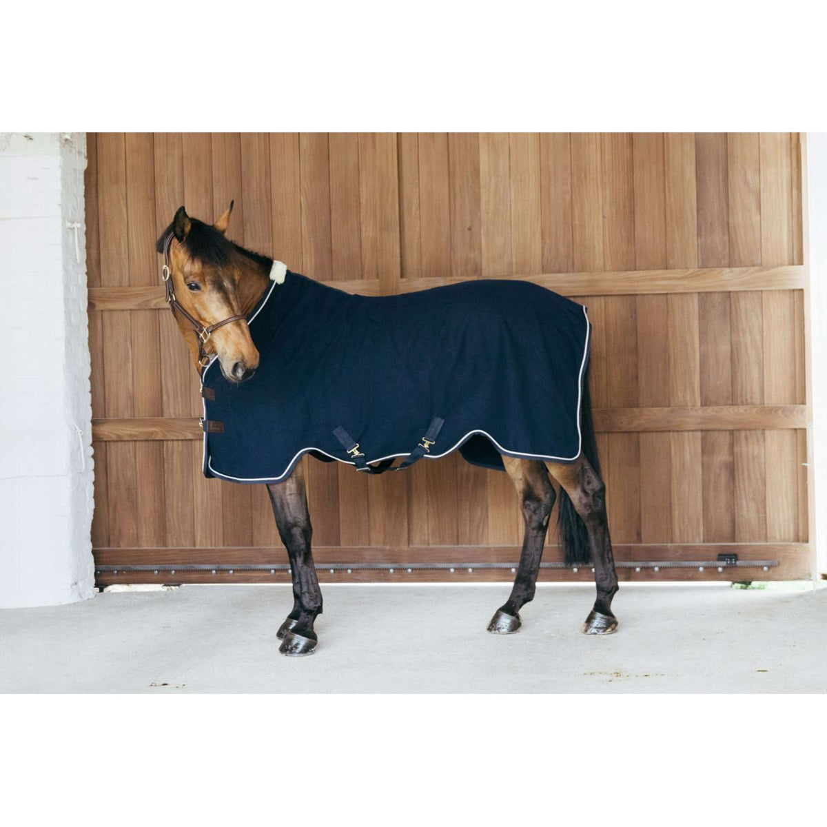 Kentucky Horsewear Manta Polar Vegan Wool Navy