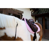 Kentucky Mantilla Velvet Sammy saltando Old Rose