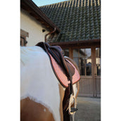 Kentucky Horsewear Mantilla Onion Quilt Leather Neon saltando Rosa Viejo