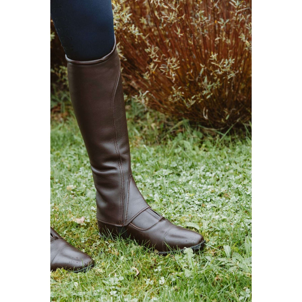 Dyon Botines Front Zipper Marron