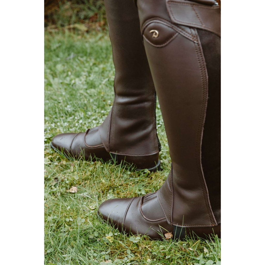 Dyon Botines Front Zipper Marron