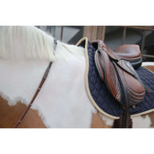 Kentucky Horsewear Mantilla Softshell Onion Quilt saltando Navy/Beige