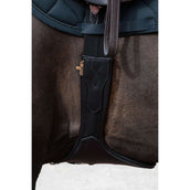 Kentucky Horsewear Cincha de Salto Solapa Ventral Anatomic Negro