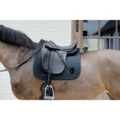 Kentucky Horsewear Mantilla Plaited Logo Doma clásica Pine Green