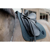 Kentucky Horsewear Mantilla Plaited Logo Doma clásica Pine Green