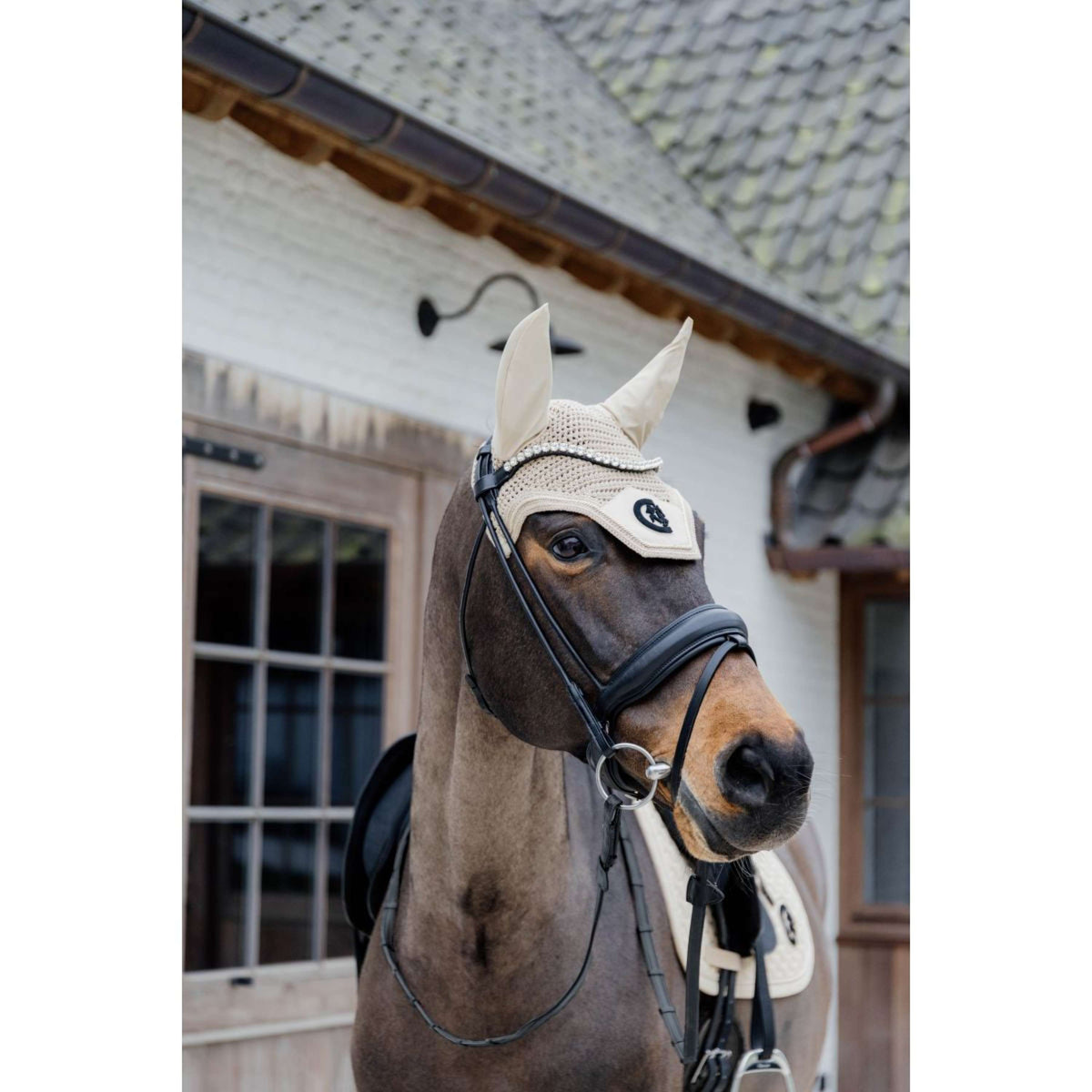 Kentucky Horsewear Mantilla Plaited Logo Doma Beige